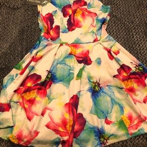 NEW watercolor dress WITH TAGS